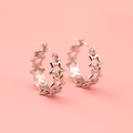 Stardust Hoop Earrings