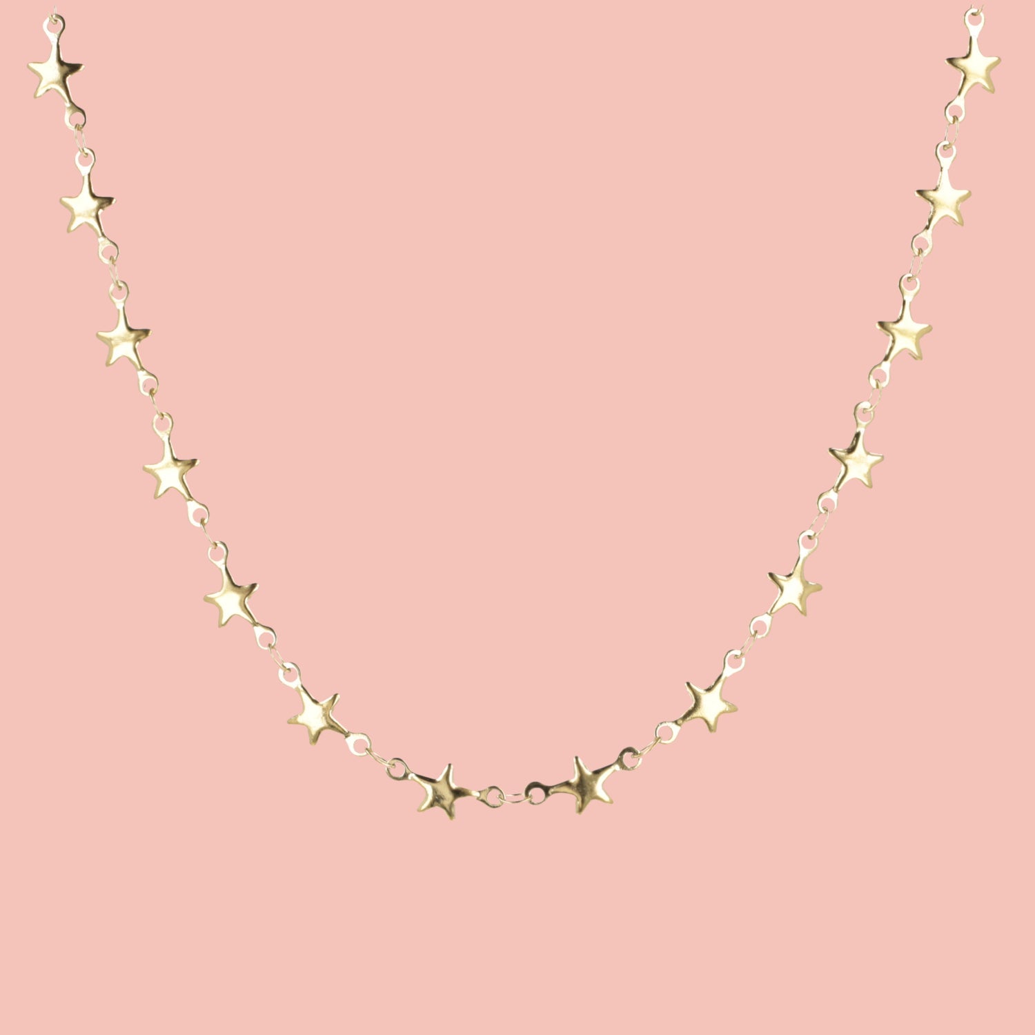 Star Necklace (Gold Plated)