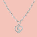 Starry Night Heart Necklace